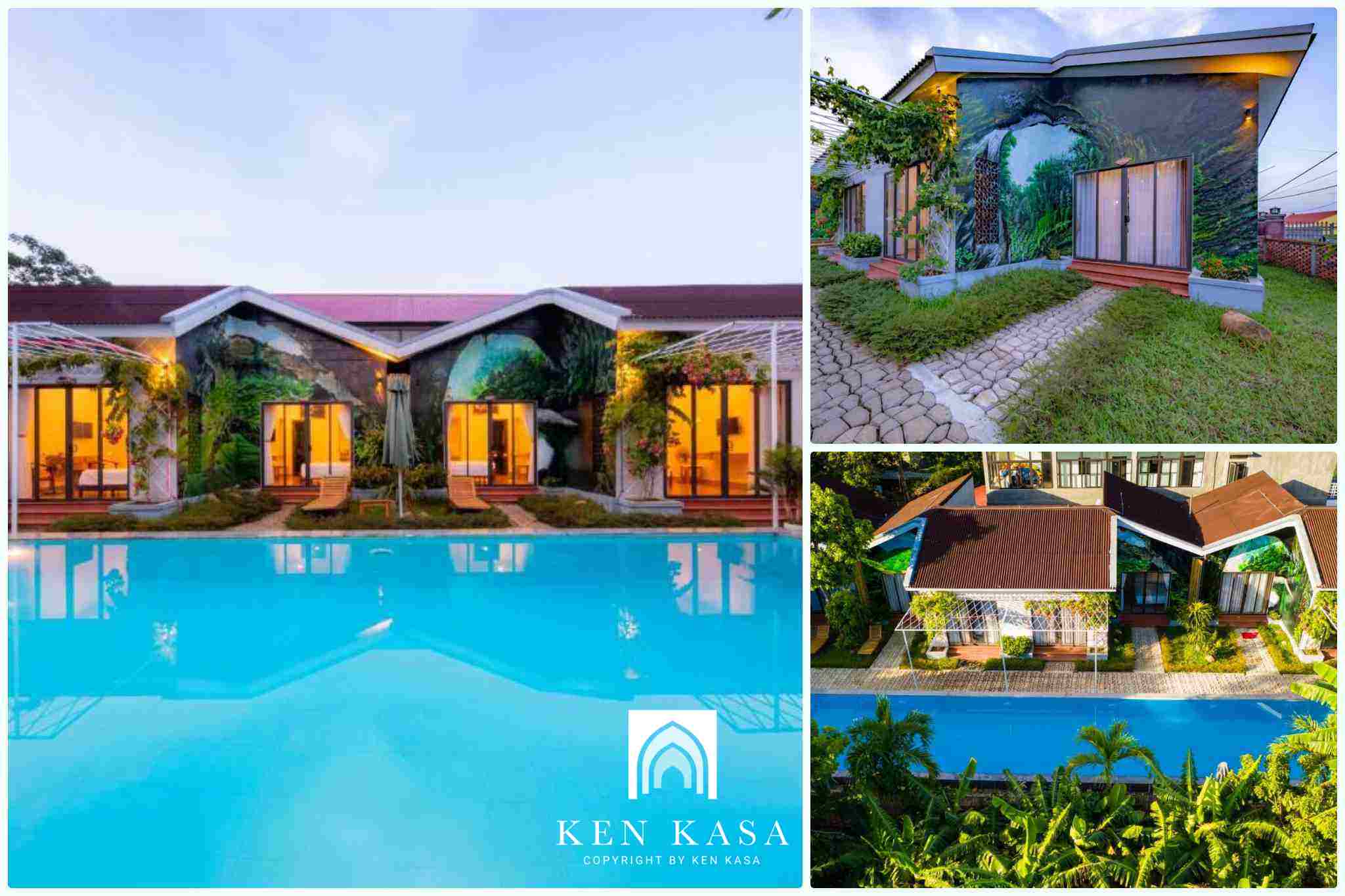 Mẫu nh&agrave; homestay phong c&aacute;ch hiện đại Sơn Doong Bungalow